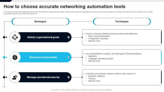 How To Choose Accurate Networking Automation Tools