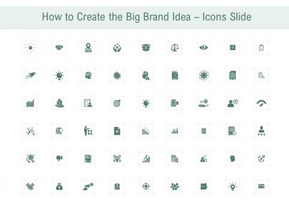 How to create the big brand idea icons slide ppt powerpoint slideshow