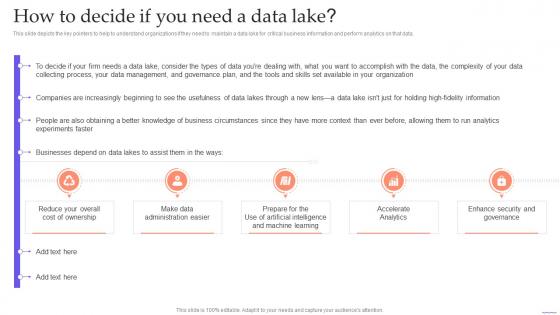 How To Decide If You Need A Data Lake Data Lake Formation With Hadoop Cluster