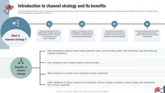 How To Develop An Effective Introduction To Channel Strategy And Its Benefits Strategy SS