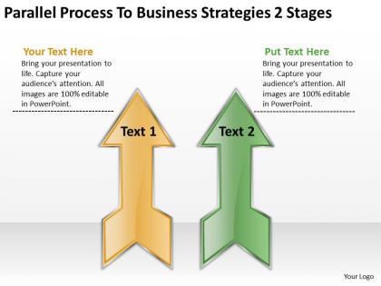 How to draw business process diagram 2 stages powerpoint templates ppt backgrounds for slides