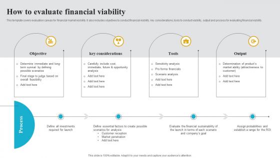 How To Evaluate Financial Viability How To Create A Target Market Strategy Strategy Ss V