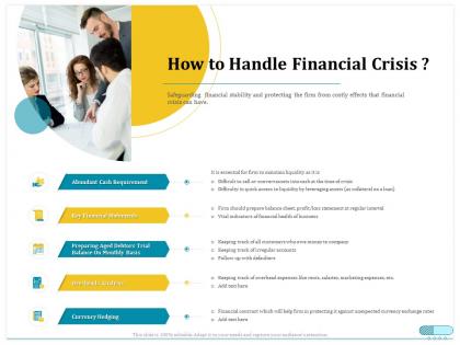 How to handle financial crisis financial statements ppt powerpoint icon
