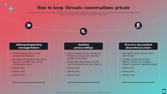 How To Keep Threads Conversations Private All About Instagram Threads AI SS