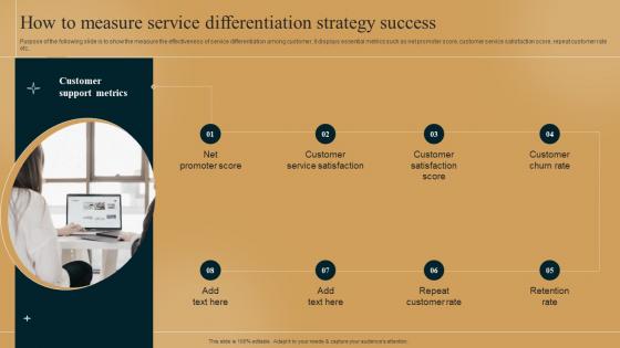 How To Measure Service Differentiation Strategy Success Differentiation Strategy How To Outshine