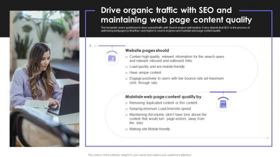 How To Reach New Customers Drive Organic Traffic With SEO And Maintaining Web Page