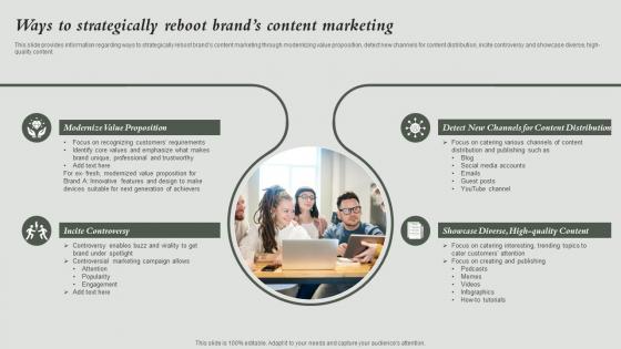 How To Rebrand Without Losing Potential Audience Ways To Strategically Reboot Brands Content Marketing