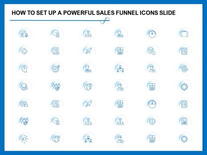 How to set up a powerful sales funnel icons slide ppt powerpoint presentation file templates
