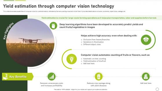 How To Use Ai In Agriculture Yield Estimation Through Computer Vision Technology AI SS