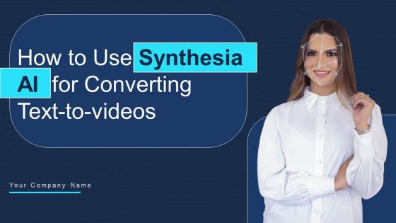 How To Use Synthesia AI For Converting Text To Videos AI CD V