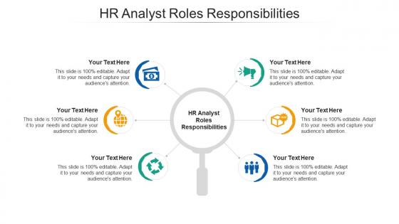 Hr analyst roles responsibilities ppt powerpoint presentation clipart cpb