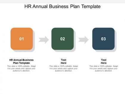 Hr annual business plan template ppt powerpoint presentation slides designs download cpb