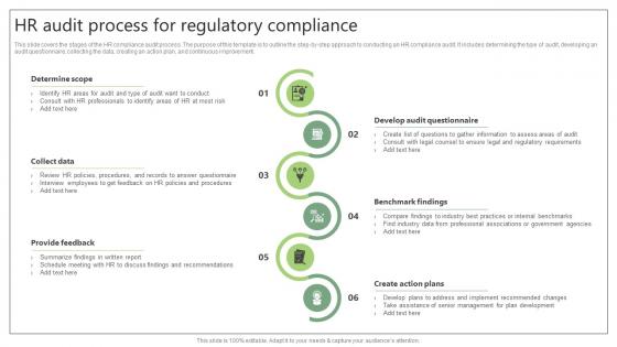 HR Audit Process For Regulatory Compliance