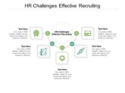 Hr challenges effective recruiting ppt powerpoint presentation model sample cpb