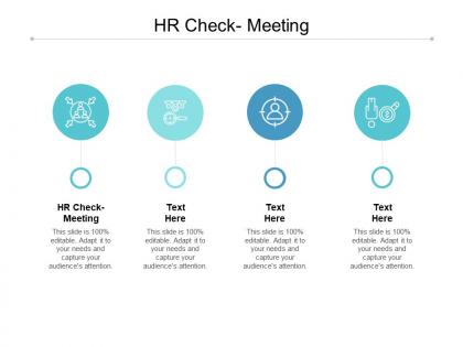 Hr check meeting ppt powerpoint presentation infographic template guidelines cpb