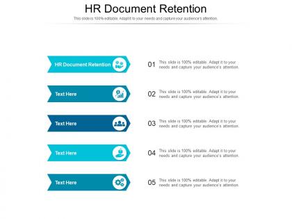 Hr document retention ppt powerpoint presentation infographic template cpb