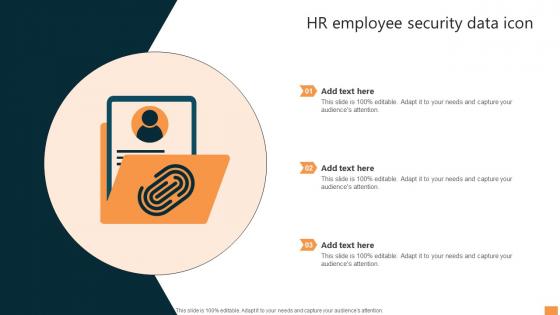 Hr Employee Security Data Icon