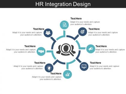 Hr integration design powerpoint slide backgrounds