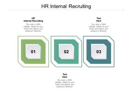 Hr internal recruiting ppt powerpoint presentation model graphic tips cpb