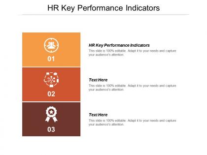 Hr key performance indicators ppt powerpoint presentation ideas influencers cpb