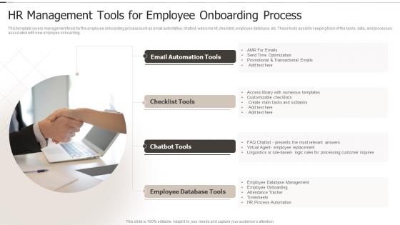 HR Management Tools For Employee Onboarding Process