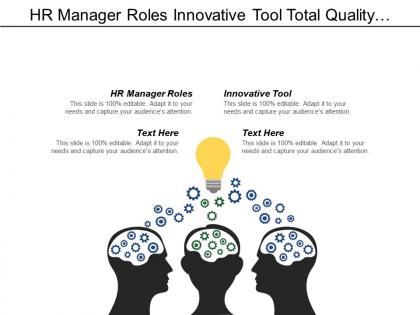 Hr manager roles innovative tool total quality management cpb