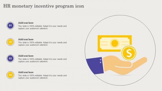 HR Monetary Incentive Program Icon