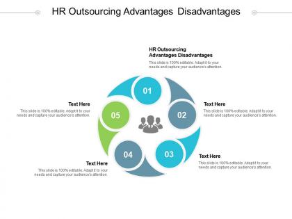 Hr outsourcing advantages disadvantages ppt powerpoint presentation show layouts cpb