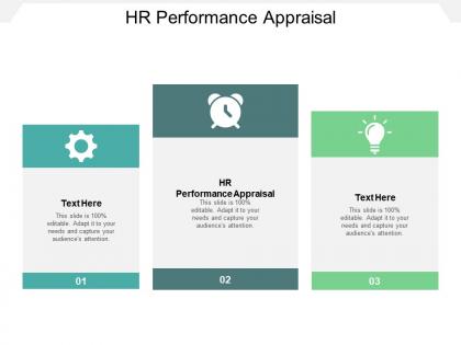 Hr performance appraisal ppt powerpoint presentation gallery background images cpb