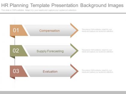 Hr planning template presentation background images