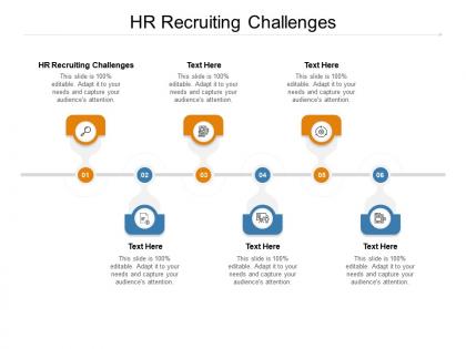 Hr recruiting challenges ppt powerpoint presentation file skills cpb