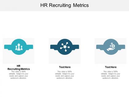 Hr recruiting metrics ppt powerpoint presentation pictures examples cpb