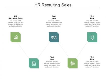 Hr recruiting sales ppt powerpoint presentation styles show cpb