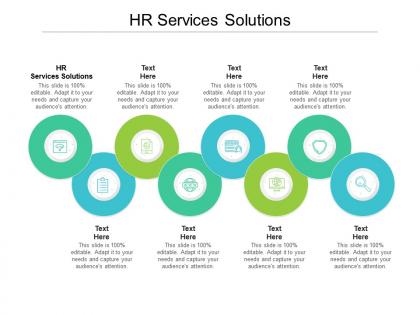 Hr services solutions ppt powerpoint presentation professional infographic template cpb