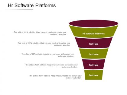 Hr software platforms ppt powerpoint presentation inspiration tips cpb