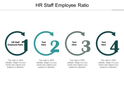 Hr staff employee ratio ppt powerpoint presentation infographic template templates cpb