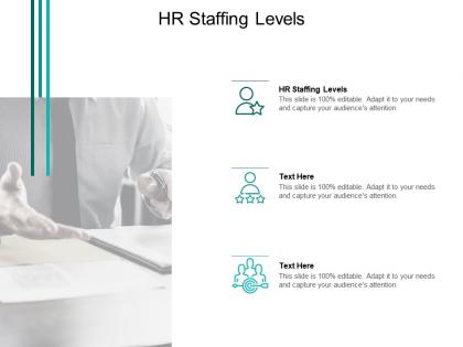 Hr staffing levels ppt powerpoint presentation styles icon cpb