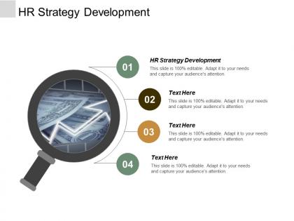 Hr strategy development ppt powerpoint presentation gallery introduction cpb