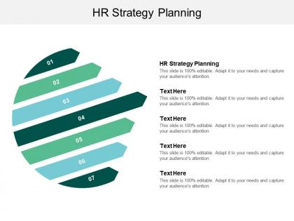 Hr strategy planning ppt powerpoint presentation model deck cpb