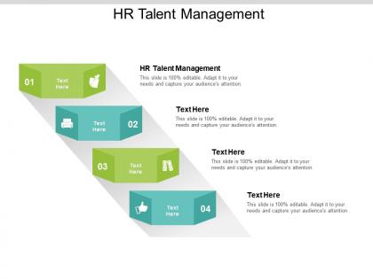 Hr talent management ppt powerpoint presentation file design inspiration cpb