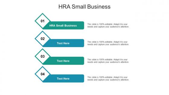 Hra small business ppt powerpoint presentation gallery visuals cpb