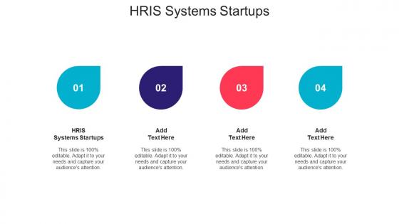 HRIS Systems Startups Ppt Powerpoint Presentationmodel Brochure Cpb