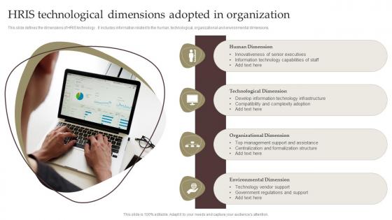 HRIS Technological Dimensions Adopted In Organization