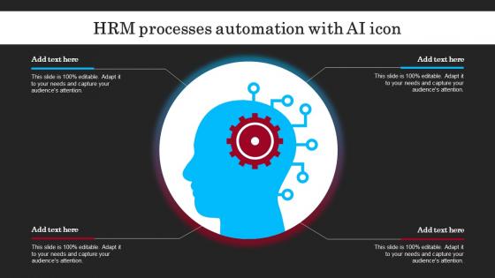 HRM Processes Automation With AI Icon