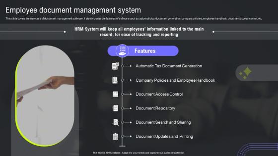 HRMS Integration Strategy Employee Document Management System