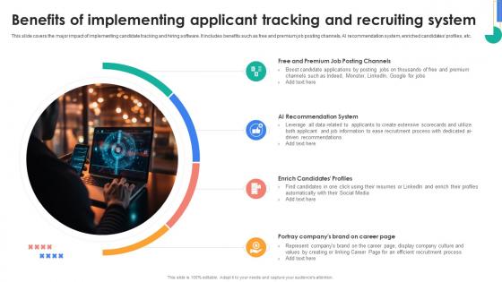 HRMS Rollout Strategy Benefits Of Implementing Applicant Tracking And Recruiting System
