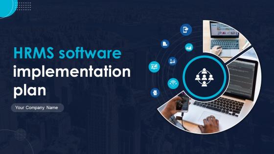 HRMS Software Implementation Plan Powerpoint Presentation Slides