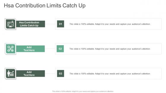 Hsa Contribution Limits Catch Up In Powerpoint And Google Slides Cpb