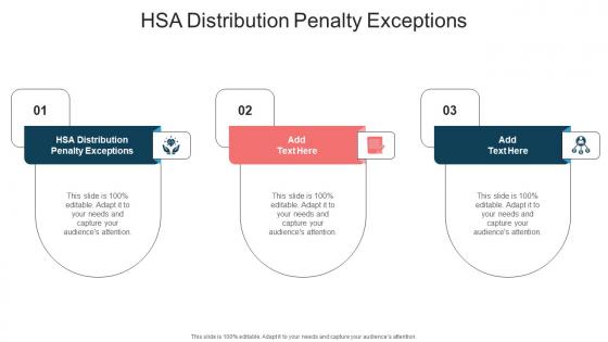 HSA Distribution Penalty Exceptions In Powerpoint And Google Slides Cpb