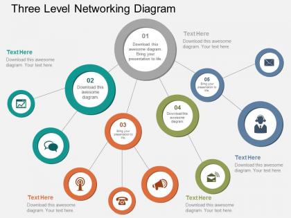 Network Diagram - SlideTeam
